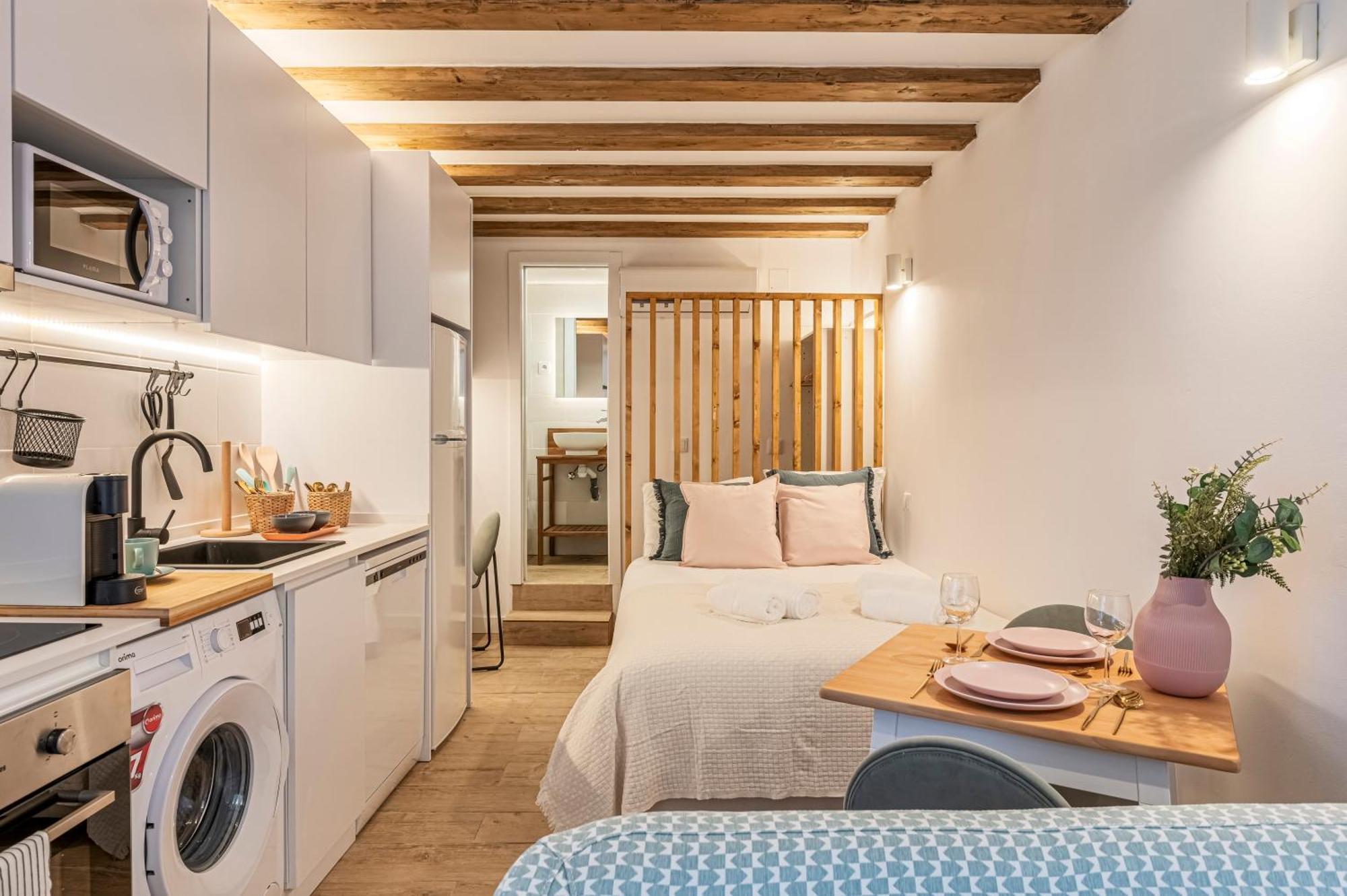 Chalet Marias - Parede Beach Apartments Eksteriør bilde
