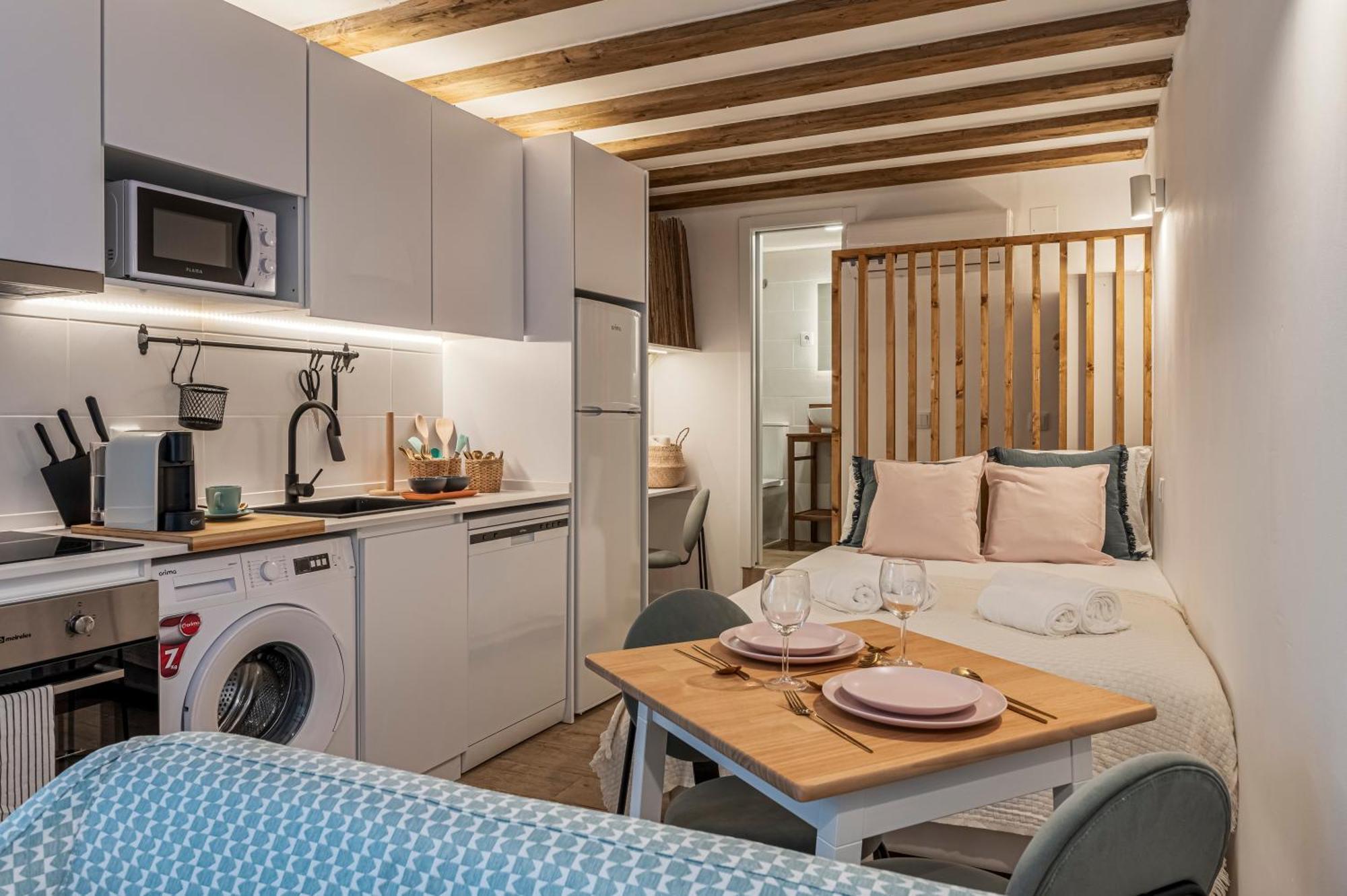 Chalet Marias - Parede Beach Apartments Eksteriør bilde