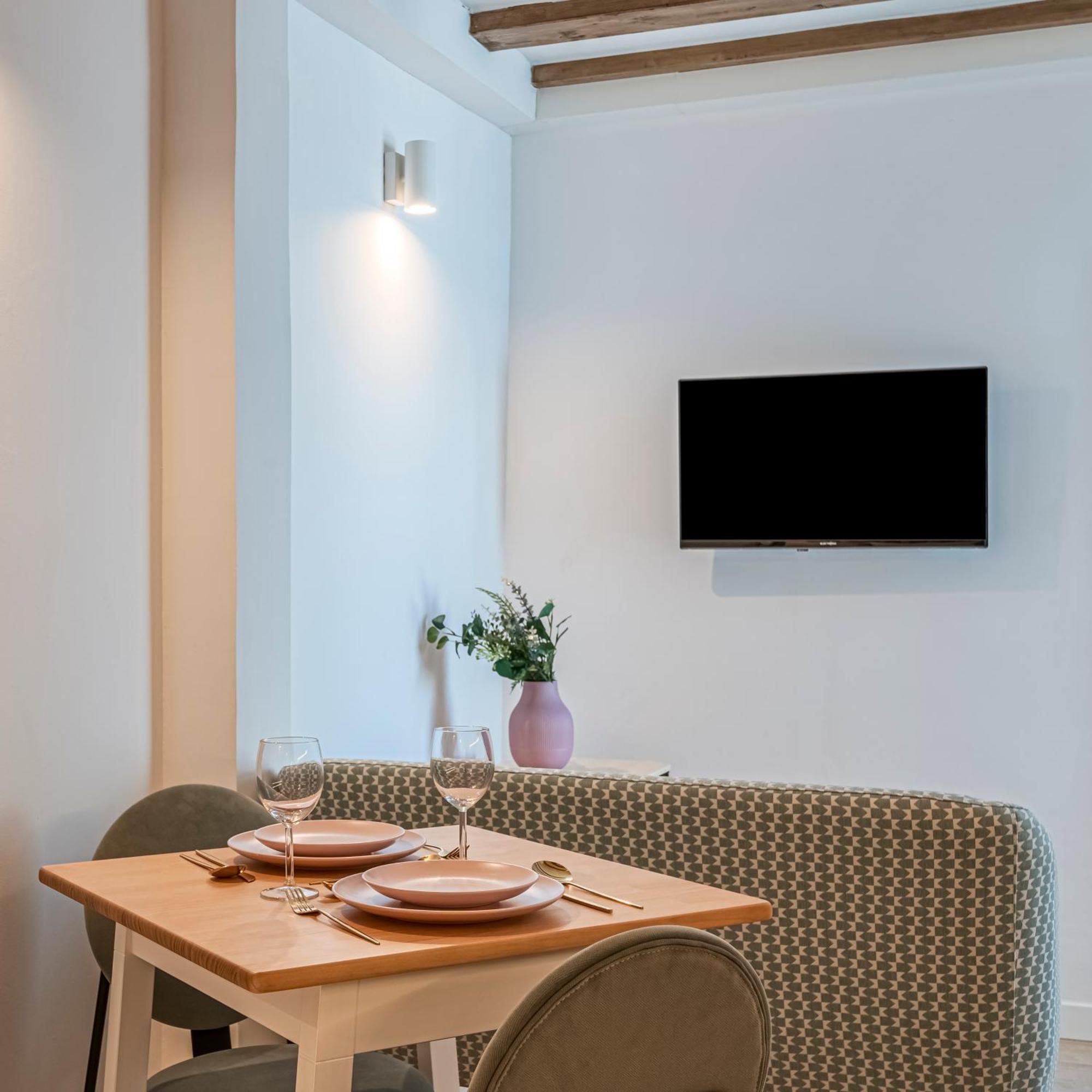 Chalet Marias - Parede Beach Apartments Eksteriør bilde